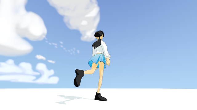 2Dアニメ風表現のための.blendファイル  V0.09