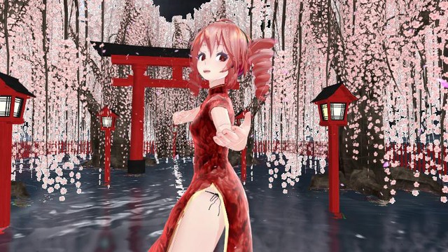 夢と葉桜モーションデータ