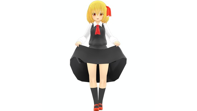 ゼケさん風ルーミア(モンテコア式改変モデル)Ver1.04