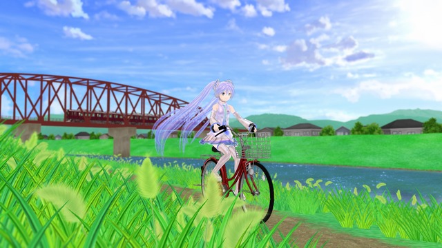 青春する堤防 a bank of youth MMD stage