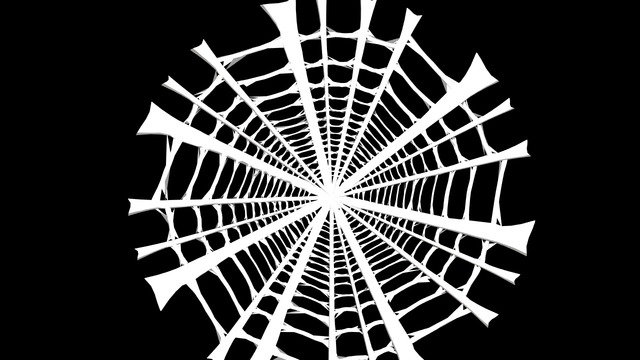 人間捕獲用蜘蛛の巣 - BowlRoll
