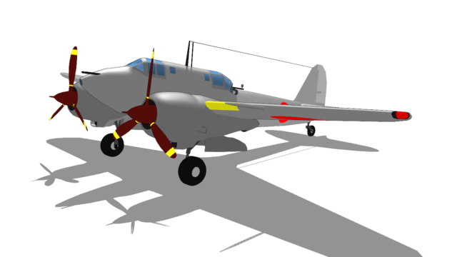 伍長式二式複座戦闘機『屠龍』甲型 ver1.00