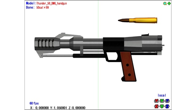 Thunder .50 BMG handgun