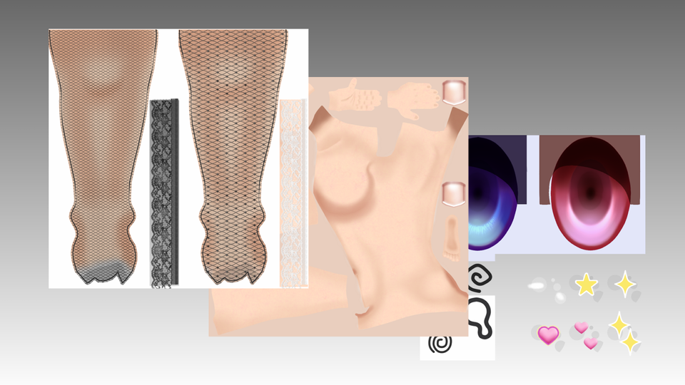 テクスチャ調整テンプレート2 Rev.C