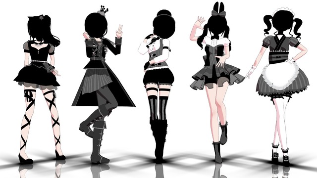 mmd ロリータ 服