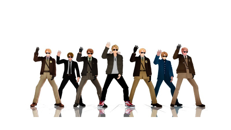 『U.S.A』７人用カメラモーション