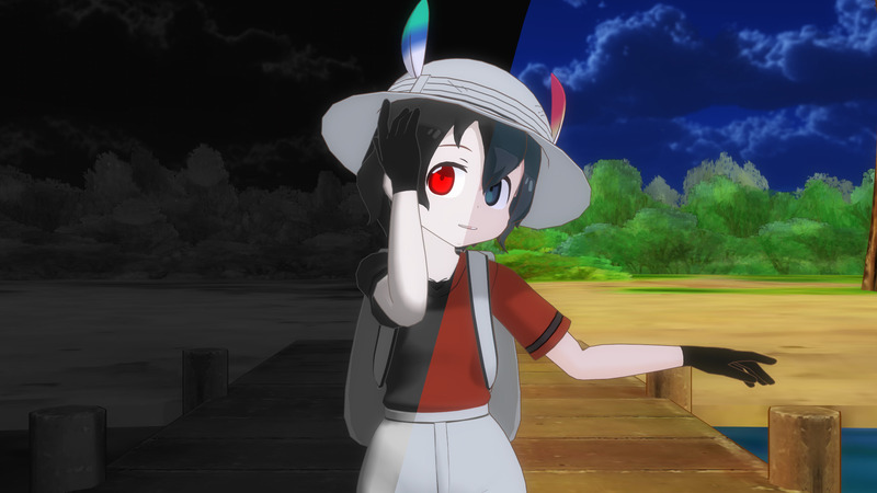 色抜きエフェクト