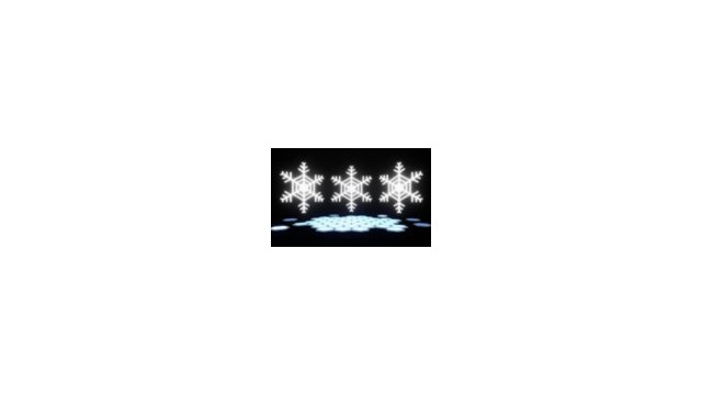 雪の結晶ステージ