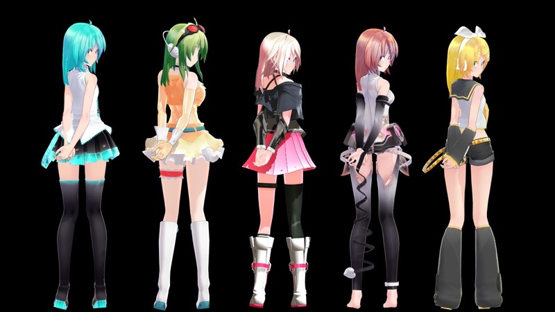 セミロング髪パーツ