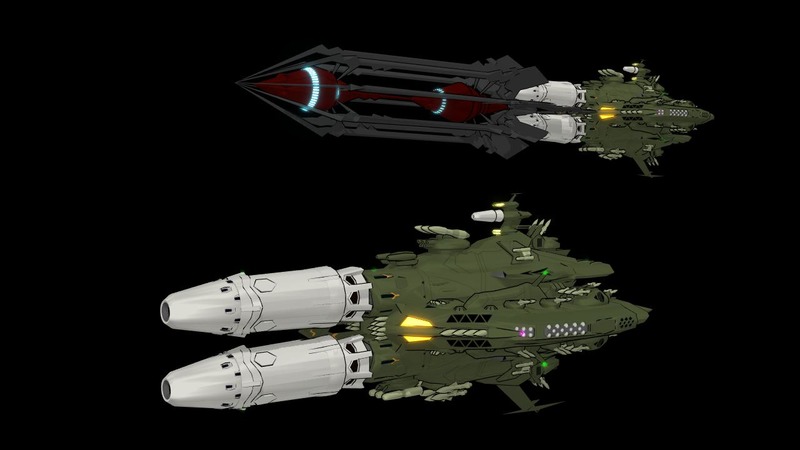 前期ゴストーク級ミサイル戦艦