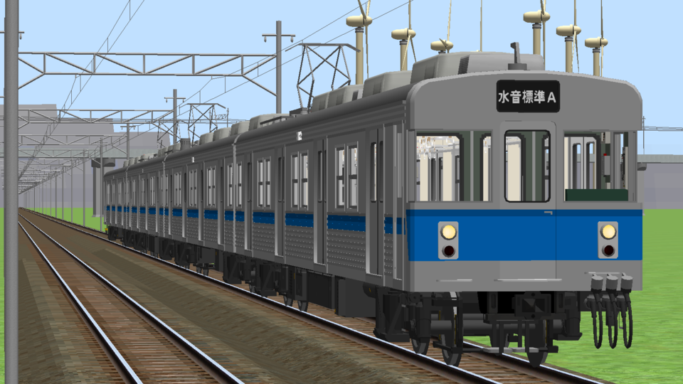 【架空】(RailSim)水音車両通勤型電車移植品