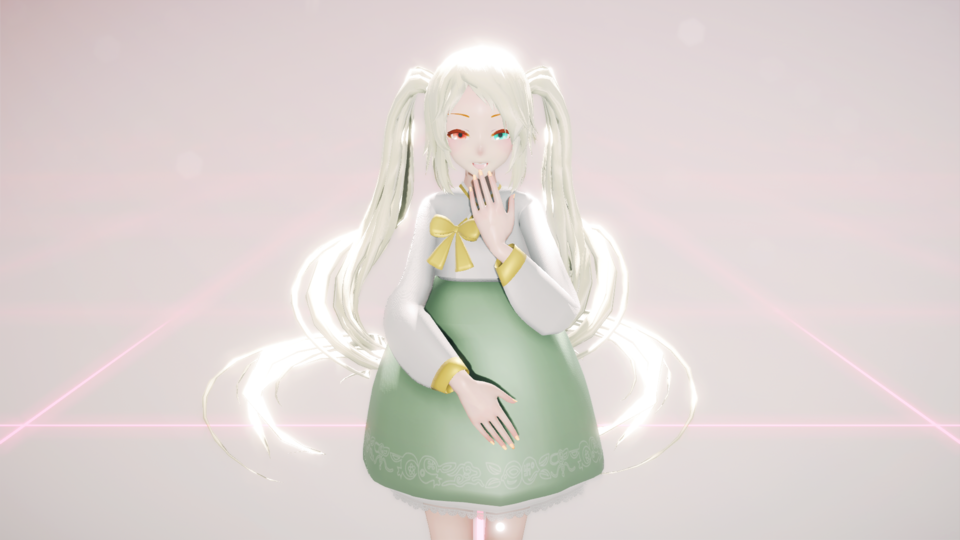 MMD衣装配布] NO.006 - BowlRoll