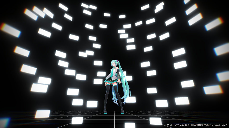 暗黒空間モニタステージ