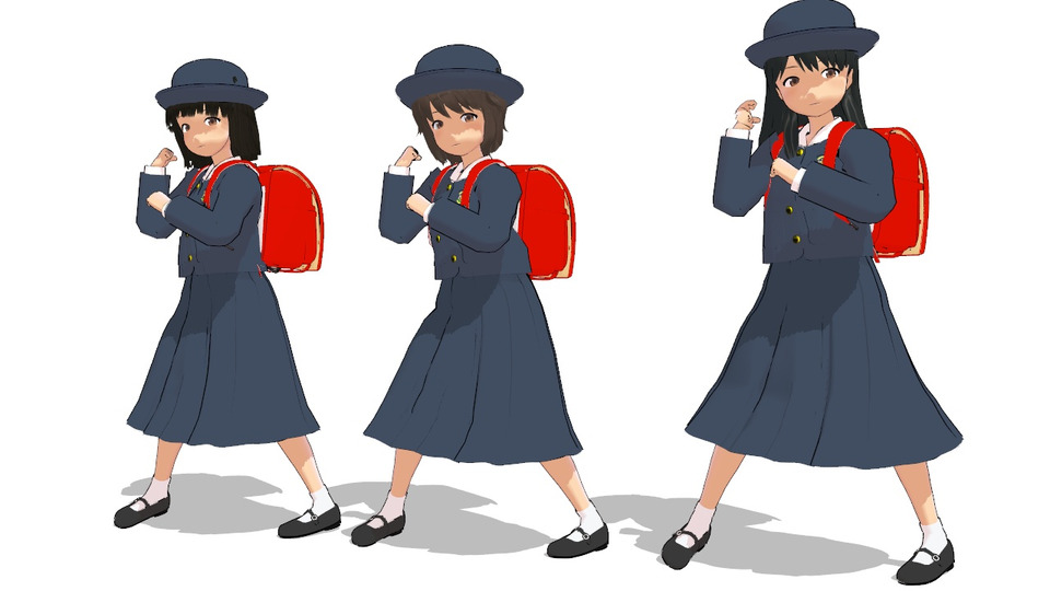 福岡雙葉学園小学校モデル ボレロ着帽（帽子作り直し変更）