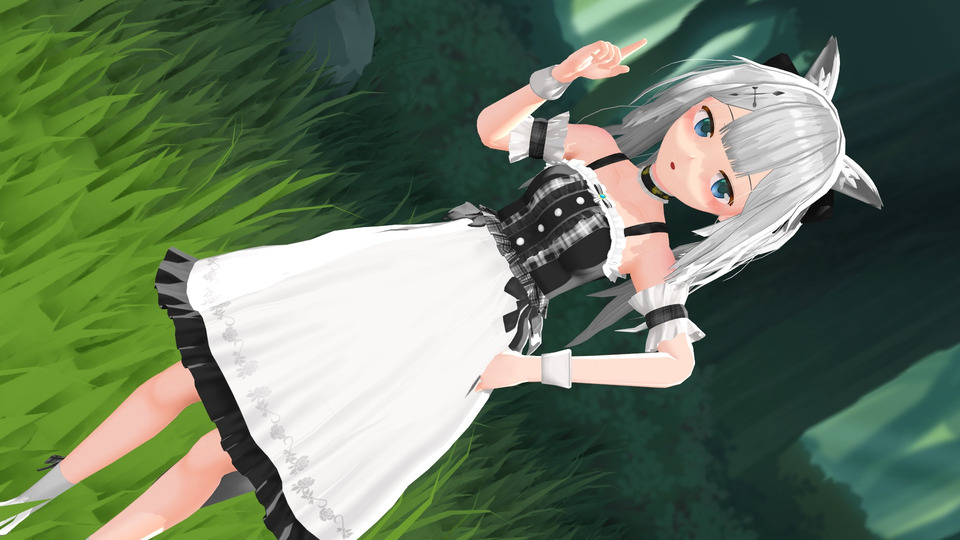 成瀬万理亜 MMDモデル 新妹魔王の契約者 - BowlRoll