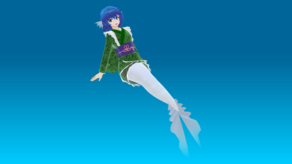 暁朱改変わかさぎ姫