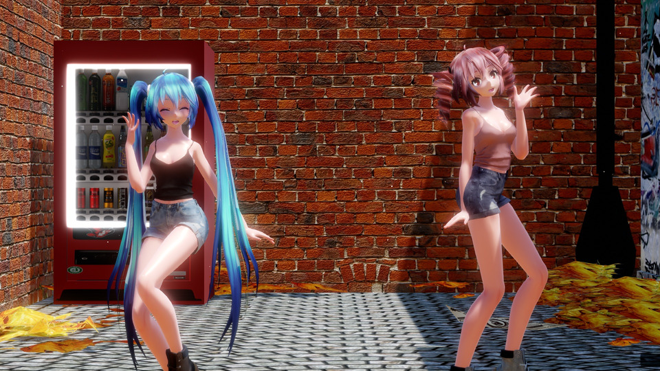 デッドエンドストリート【MMD　ステージ配布】