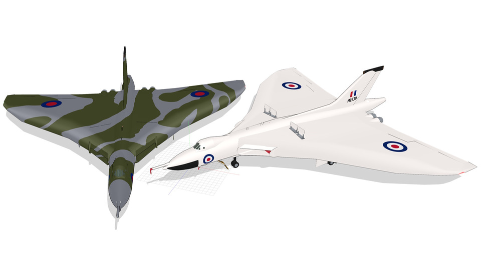 Avro Vulcan 爆撃機ver1.1