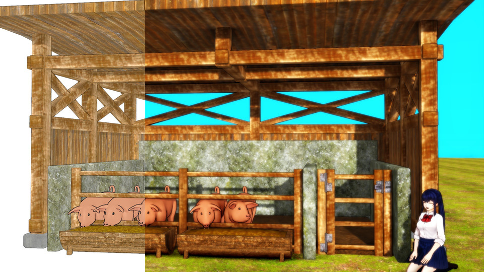 小さな豚小屋