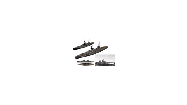 モブ改装旧式戦艦1945セット