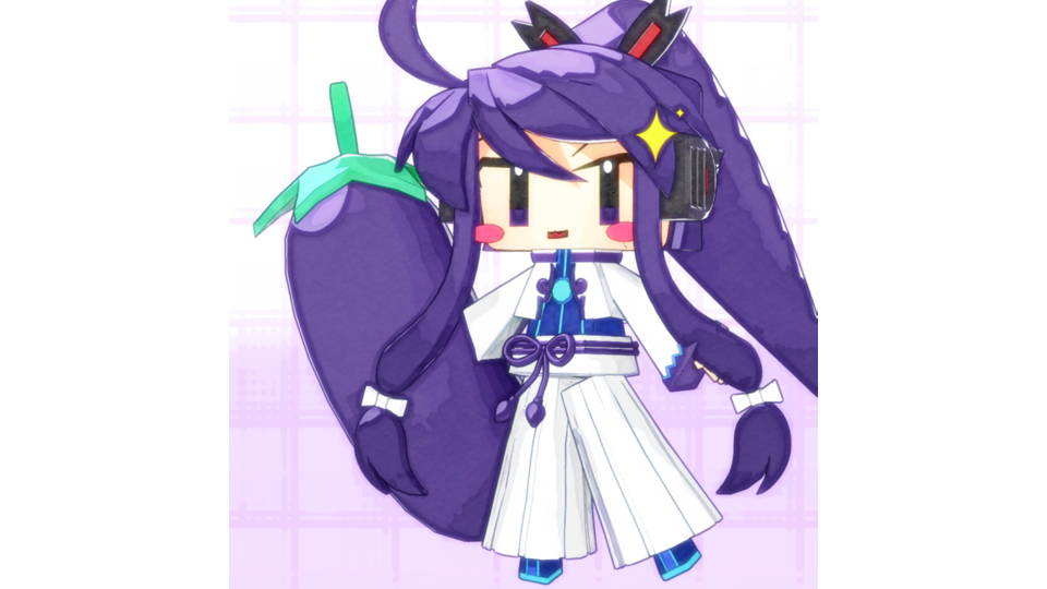 箱GAKUPO_MMDモデル