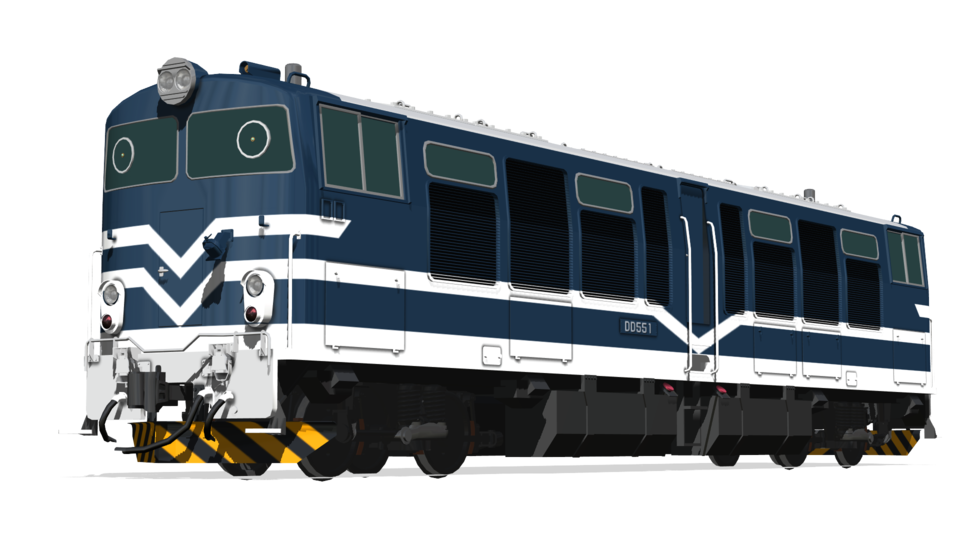 北空知炭礦鉄道DD550形ディーゼル機関車