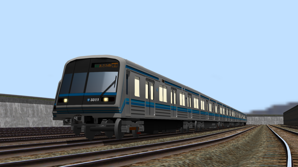 【RailSim】横浜市営地下鉄3000A形[Ver2]