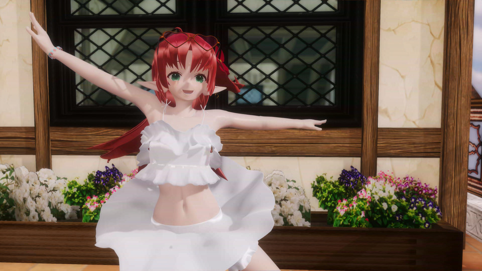 MMDアークナイツ テンニンカ＜夏の花弁FA062＞