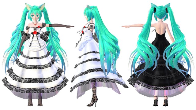 TDA Miku Lace Dress Ver2.5b
