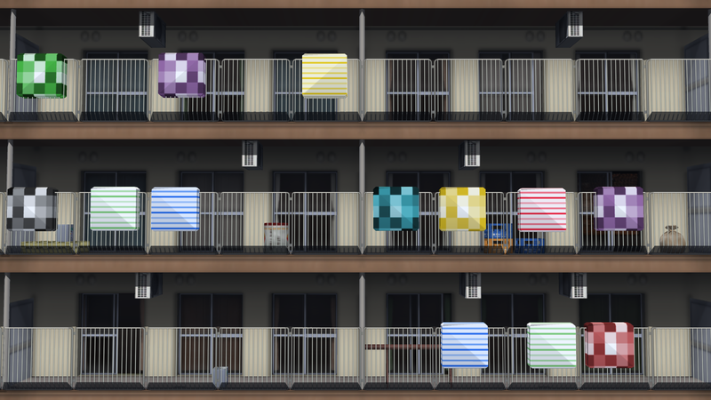 【RailSim】-[小物]布団