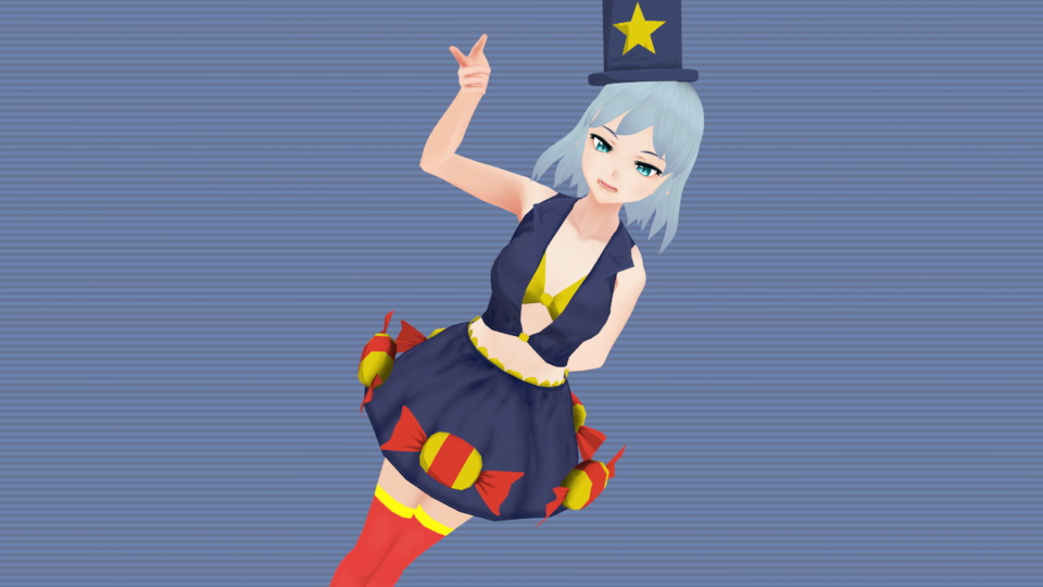 イリス MMDモデル ver 0.90