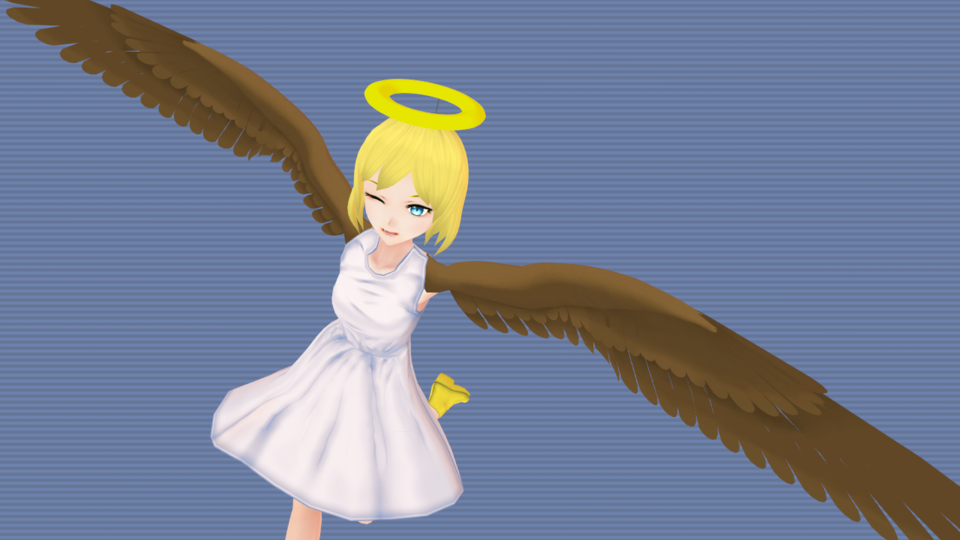 ハピコ MMDモデル ver 0.90