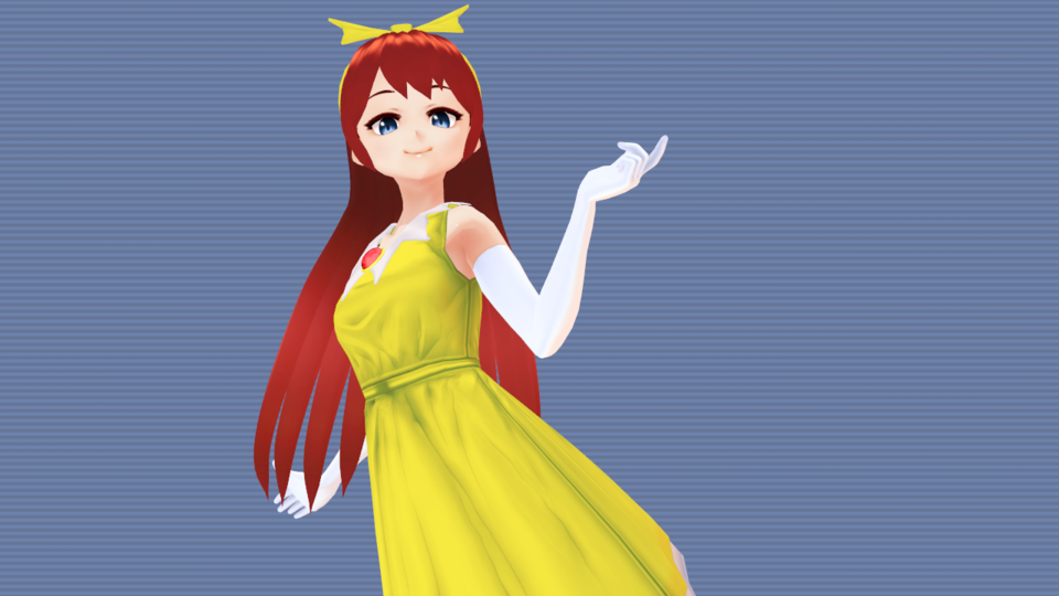 ヴォルケッタ MMDモデル ver 1.00