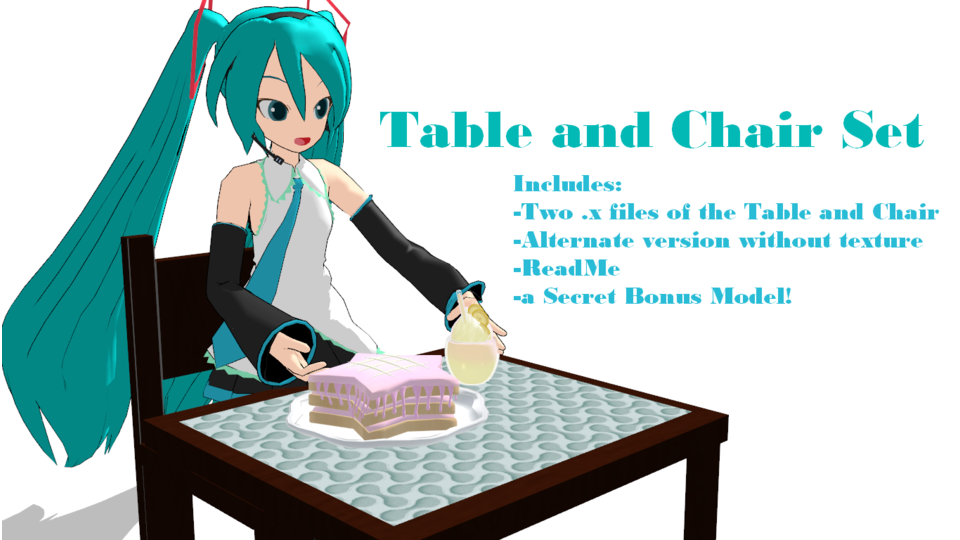Table and Chair set