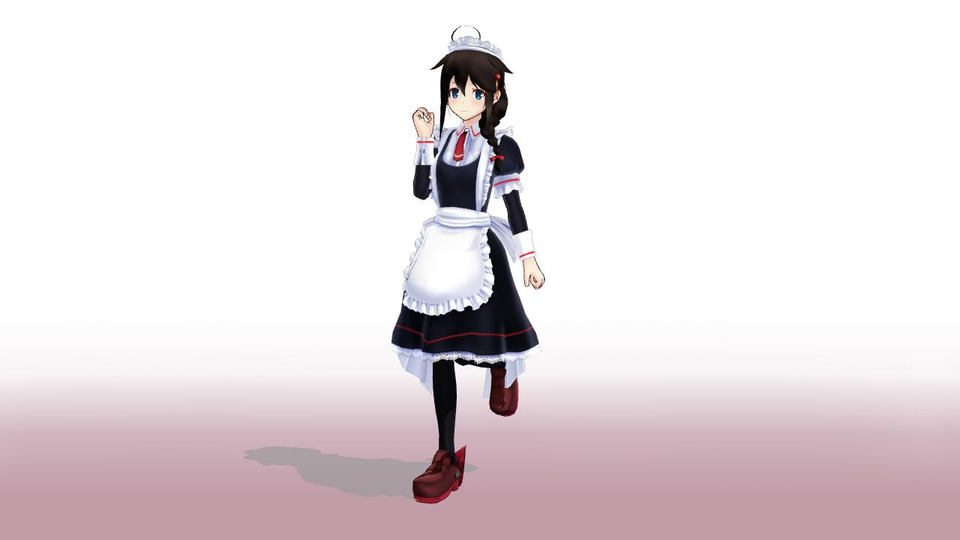 ぽんぷ長式時雨改二_改変メイドver