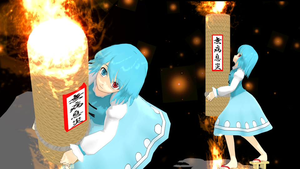 【MMD花火大会2020】火筒