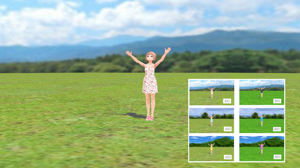 芝生ステージ