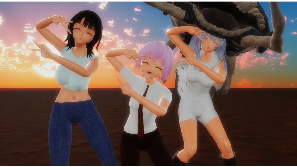 【MMDカメラ配布】　ごーまいうぇい！