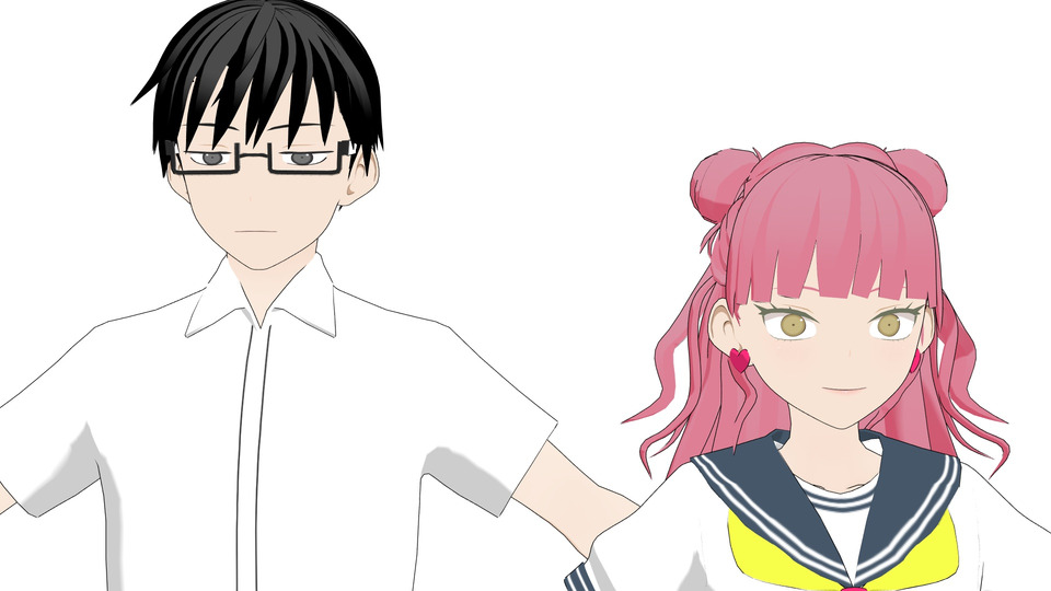 【MMDモデル配布】谷＆鈴木