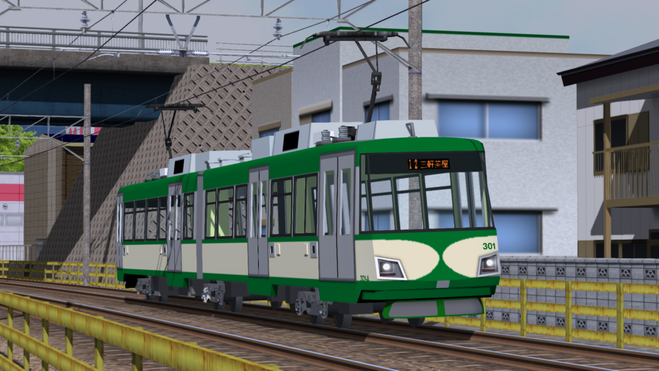 【RailSim】東急世田谷線300系