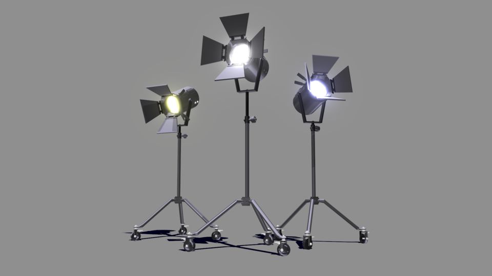 追従型スポットライトアクセサリ