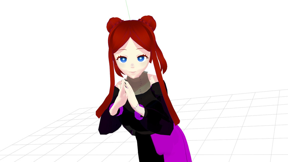 AR式VRoid製寄縫酔花