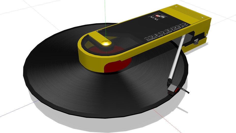 サウンドバーガーMMDモデル