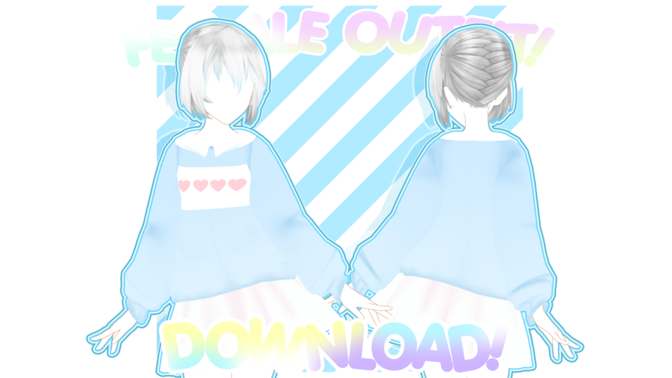 MMD - Female Outfit DOWNLOAD!