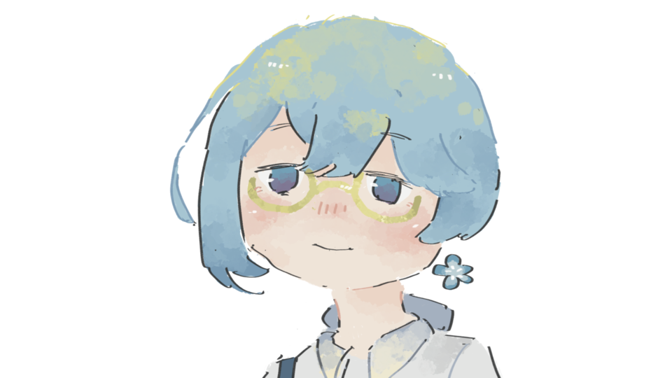 落花ユル-白-