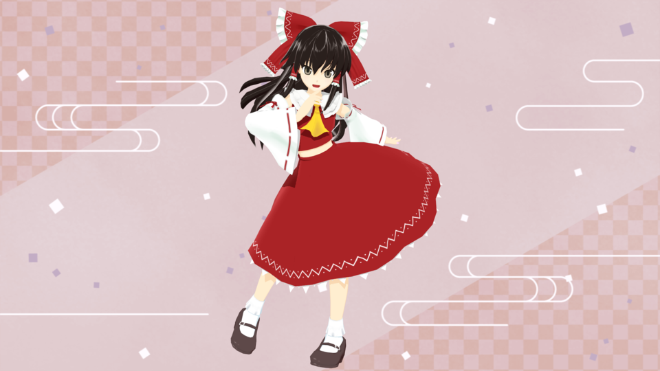 博麗霊夢_改変モデル