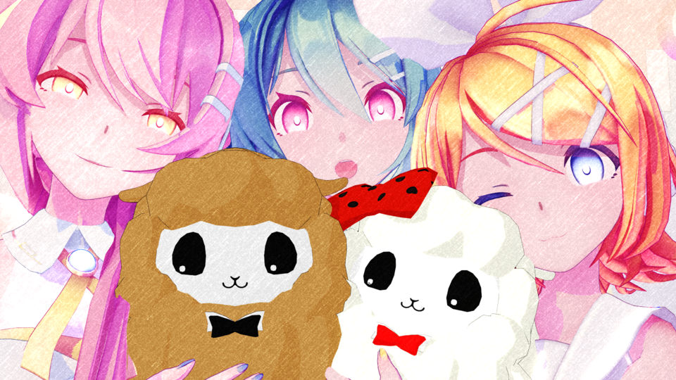 夏に去りし君を想フ三人(おまけカメラ・リップ付)