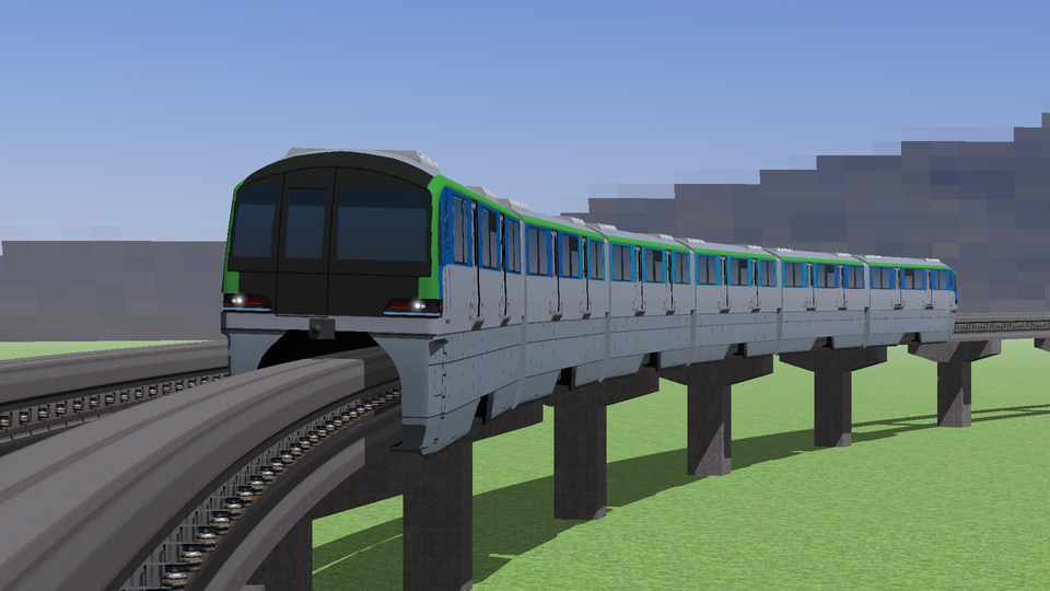 【RailSim】東京モノレール10000形