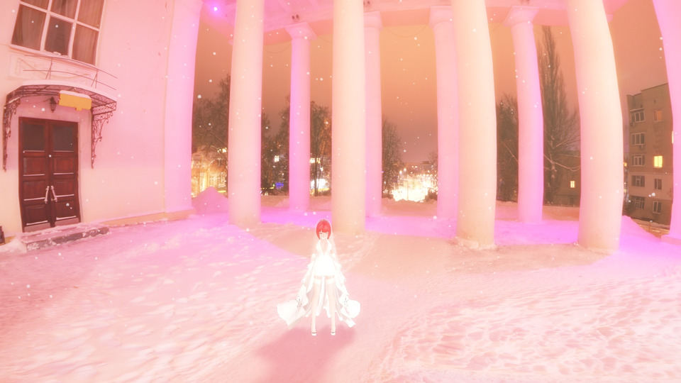 【MMDステージ】WinterEvening_8K