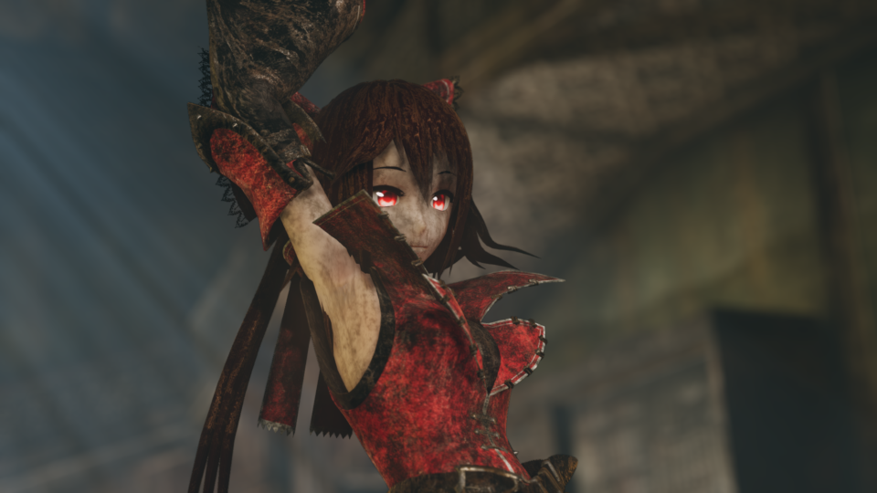 紅魔城霊夢3.00用PBRテクスチャ